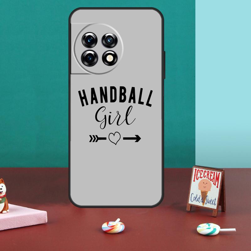 Handball Sprüche für OnePlus 15 13 12 11 10 13T 10T 10R 12R 13R Hülle für OnePlus Nord 5 CE 3 2 4 Lite N20 N30