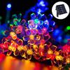 Solar Butterfly LED Outdoor String Lights
