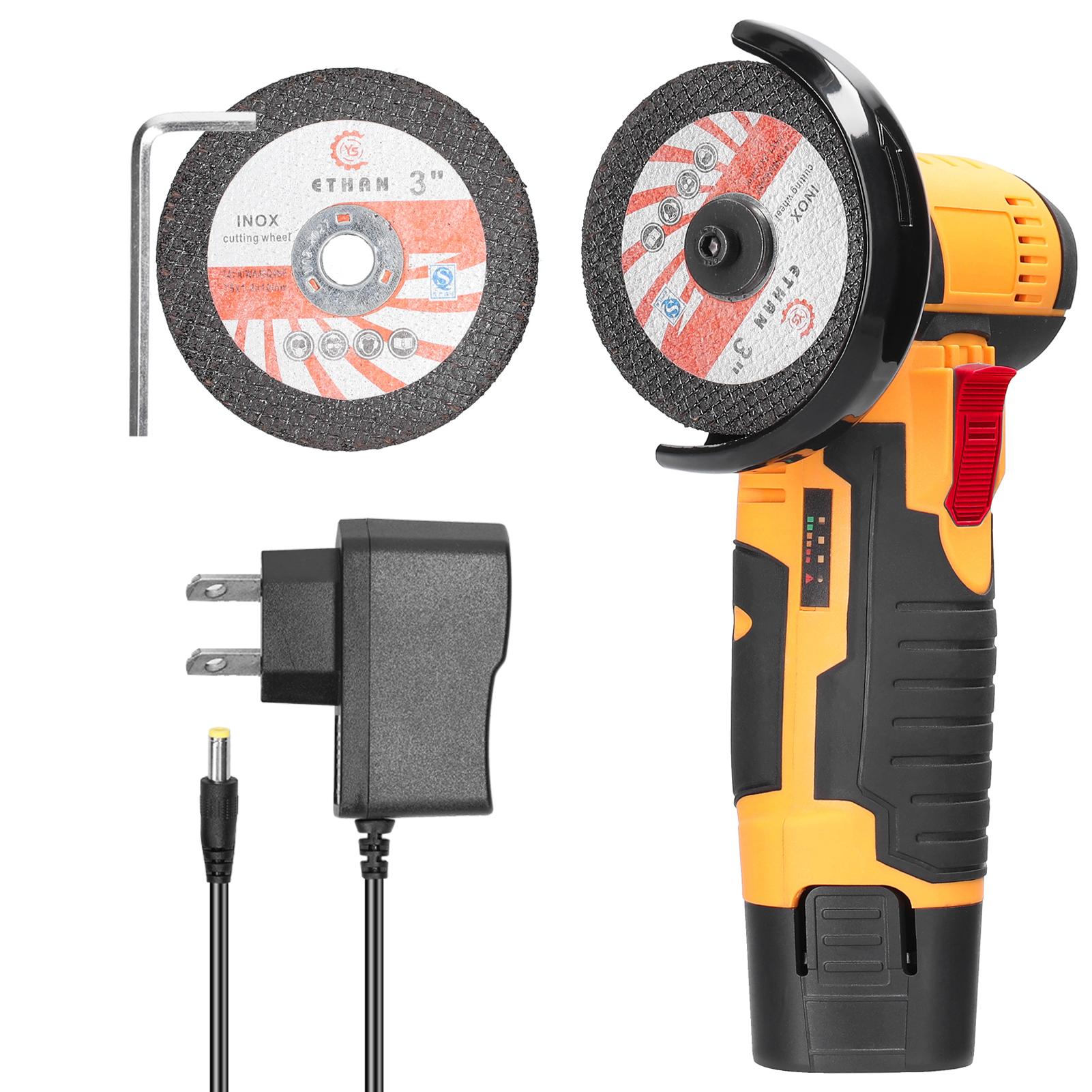 

Электрический шлифовальный инструмент, 19500 об/мин, многофункциональный мини-шлифовальный станок, ручной резак для резки, полировки US Plug 1pcs battery разноцветный