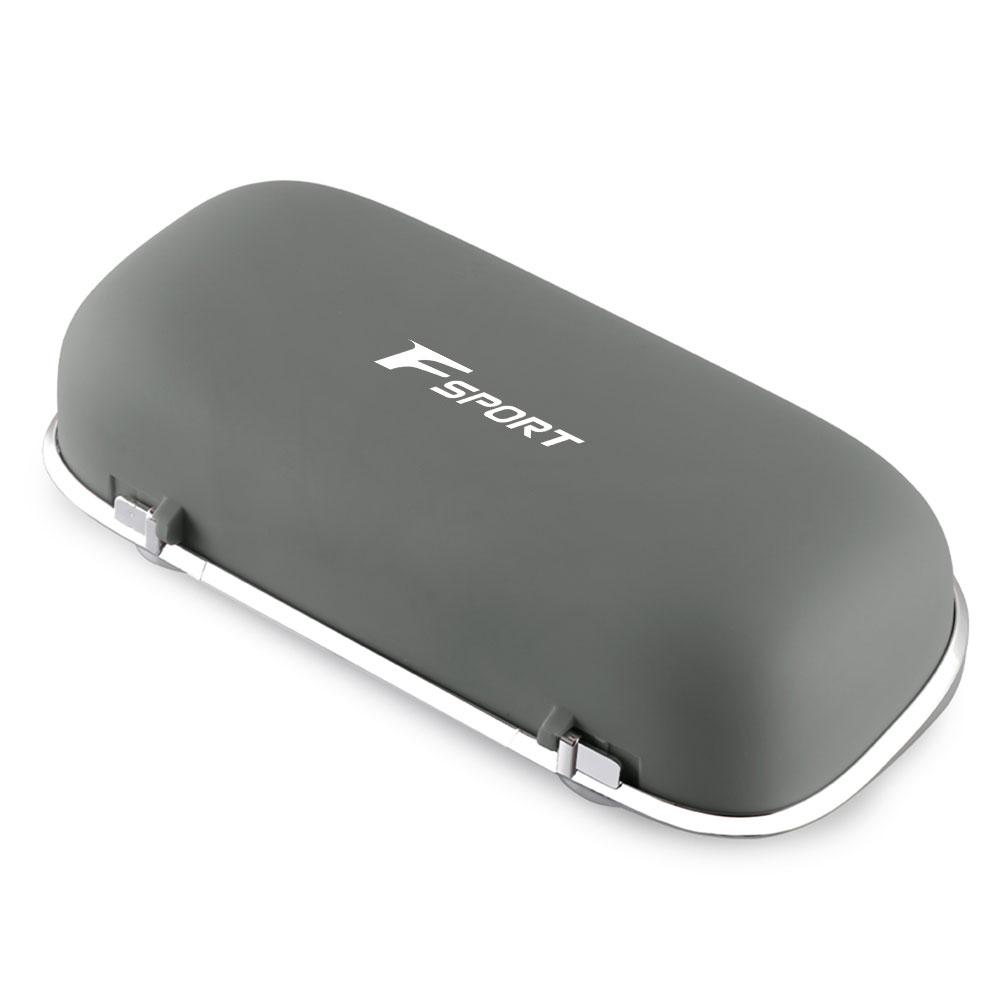 ABS Car Eyeglass Storage Box Visor Sunglasses Bank Card Ticket Clip For Lexus CT200h NX300h RX300 RX330 EX300h F Sport IS RX NX