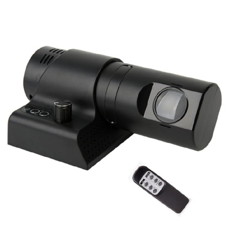 LED Analog Projection Alarm Clock with 180 Degrees Rotating and Customizable Color Setting for Convenient Night Viewing