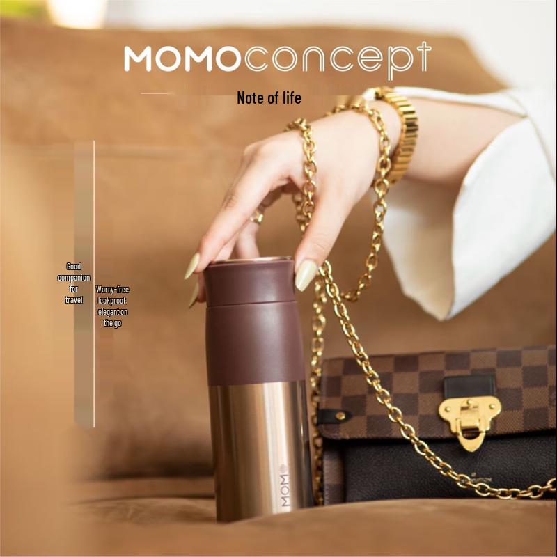 MOMOCONCEPT Insulated Stainless Steel Portable Coffee Cup