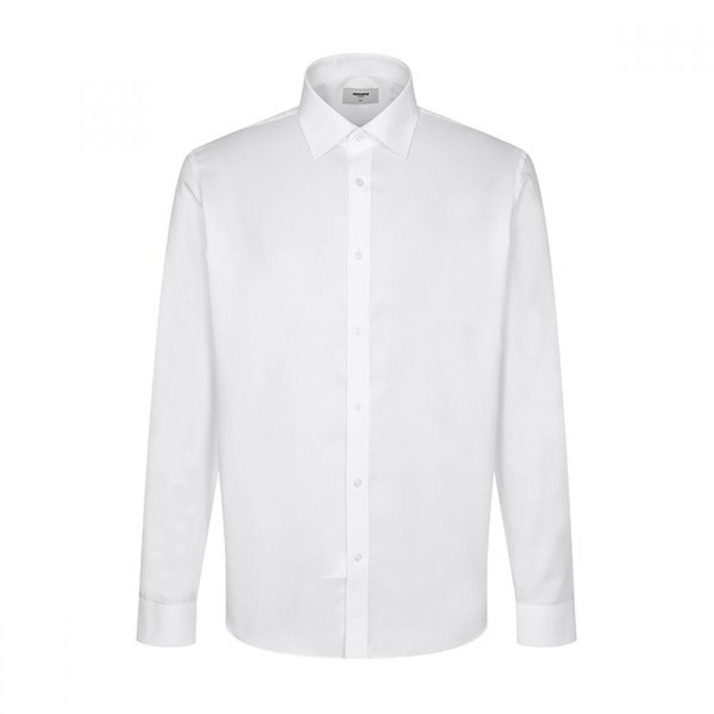 

Renoma Slim Fit Spandex Twill Long Sleeve Shirt Rpssl1101 Wh 110