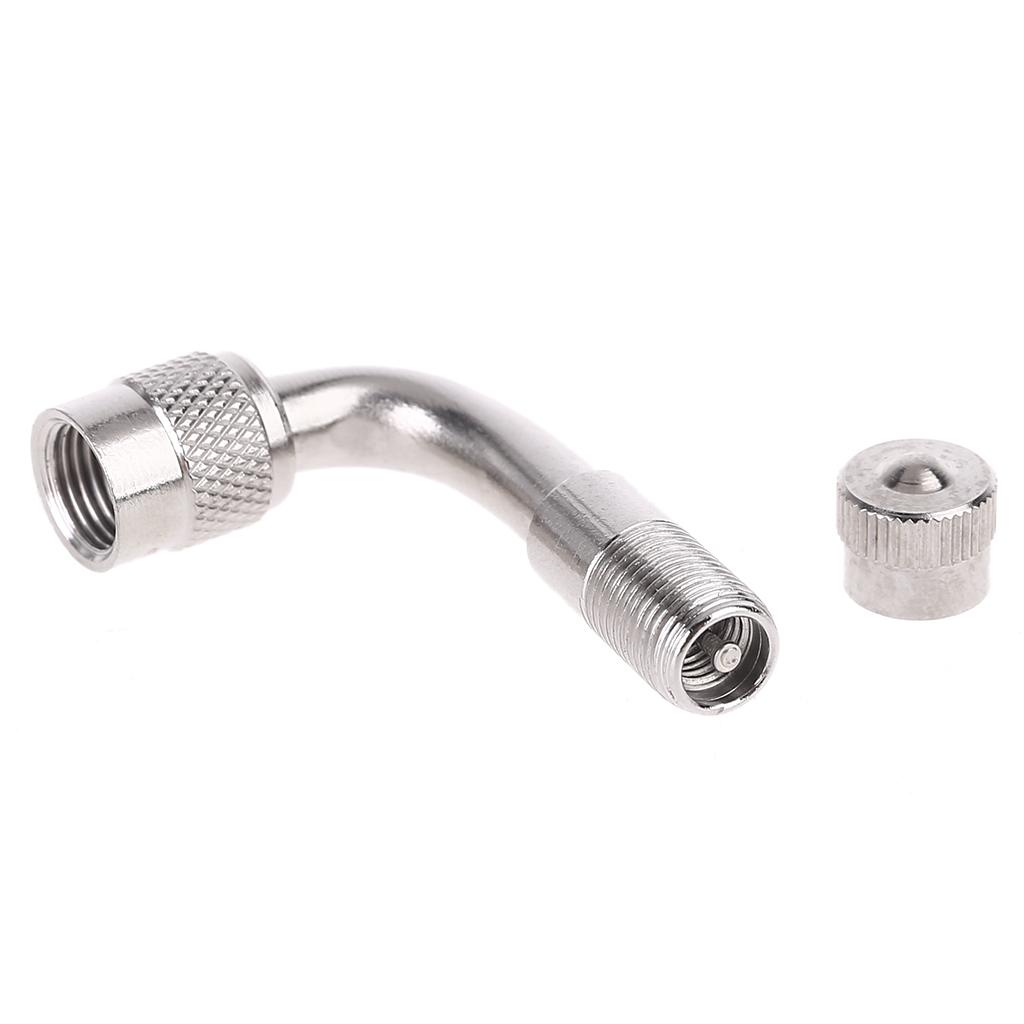Adaptors Tire Stem Extender 90 Degree Tyre Valves Extension Auto Truck Motorcy