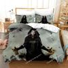 T-The W-witcher 3 Bedding Set Print Duvet Cover Pillowcase Teenagers and Adult quilt cover Home Textileextile