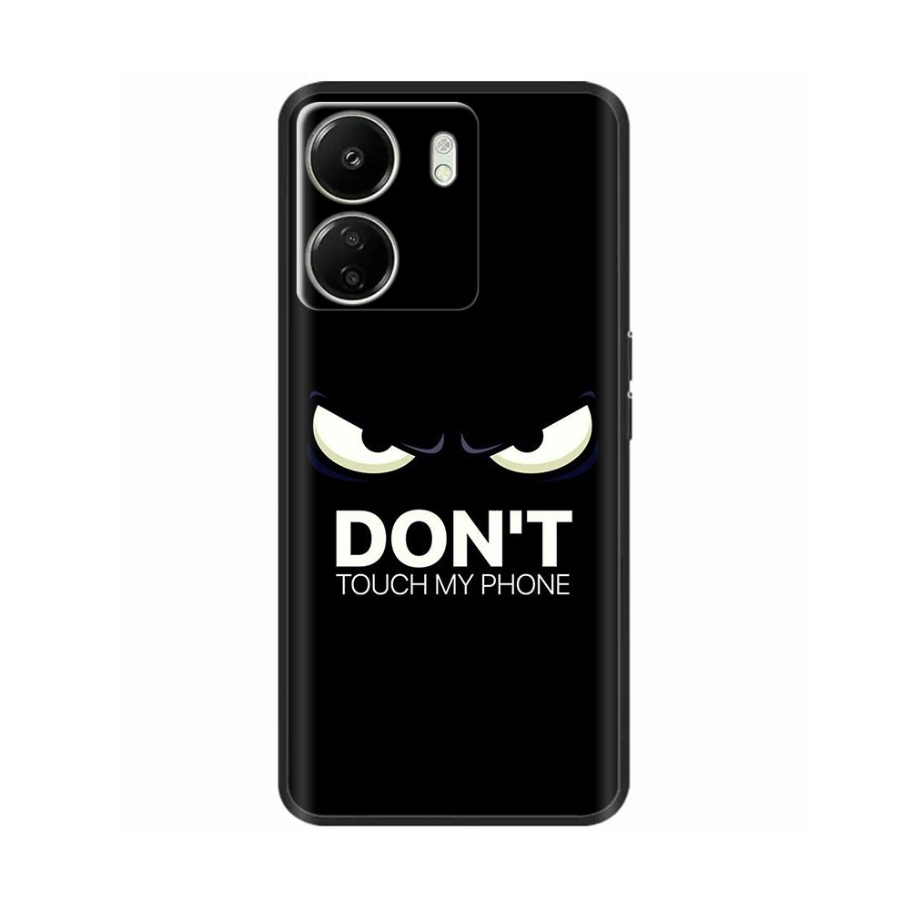Case For Poco C65 Case 6.74" Black Soft Silicone Cover For POCO C65 C 65 PocoC65 Coque For Xiaomi Poco C65 Phone Cases Fundas