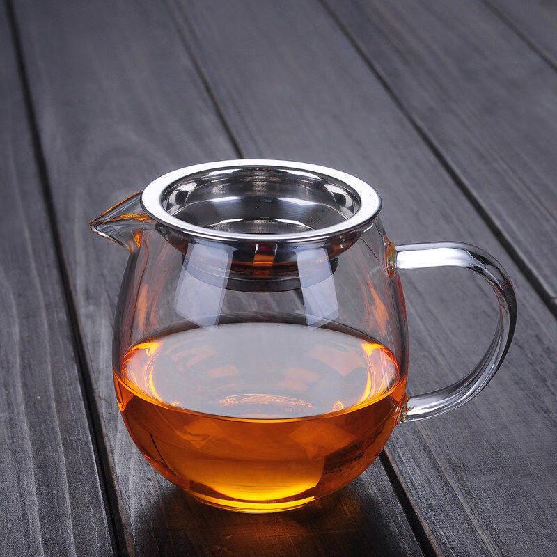 ZISIZ Thickened Heat-Resistant Glass Fairness Cup with Filter