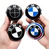 BMW 4Pcs 56mm 68mm Wheel Center Caps For BMW 50th Anniversary M Power Carbon Fiber Hubcap Emblem Badge E46 E90 F10 F30 G20 X5
