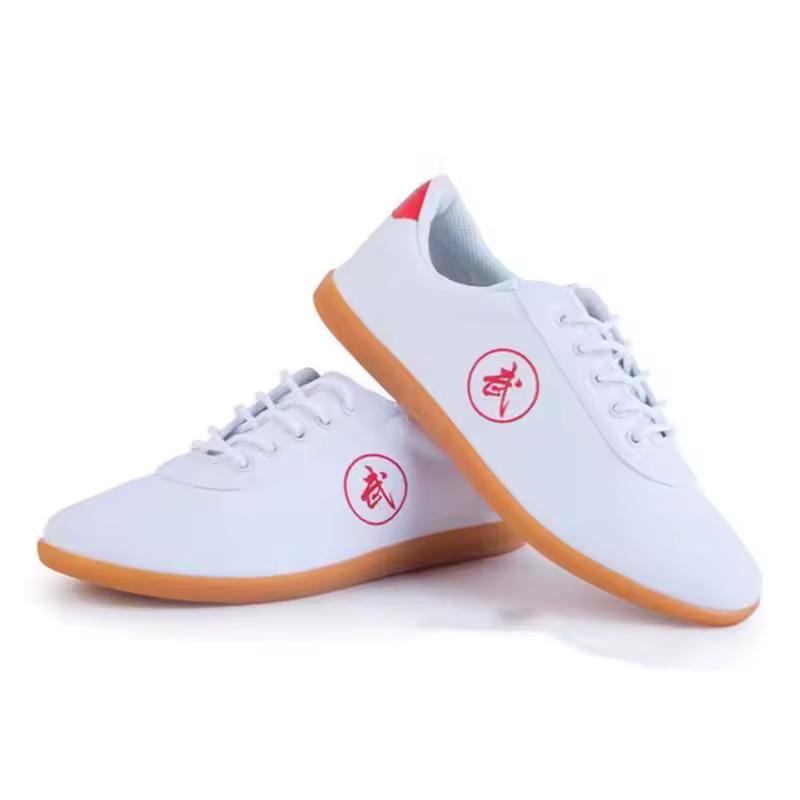 Mens Chinese Traditional Kung Fu Tai Chi Shoes Taekwondo Wear Resistant Wushu Breathable Sneakers