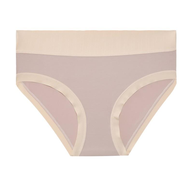 

FINETOO Еластичні жіночі трусики з високою талією. Дихаючі трусики Push Up. Чиста бавовна. Зручна нижня білизна великих розмірів. XXXL хакі