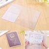 Organizer Travel Protector Waterproof ID Card Protective Case Transparent Passport Case Holder