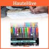 48 Watercolor Color Chalk Marker Set Student Doodle Coloring Bullet Gift Pen