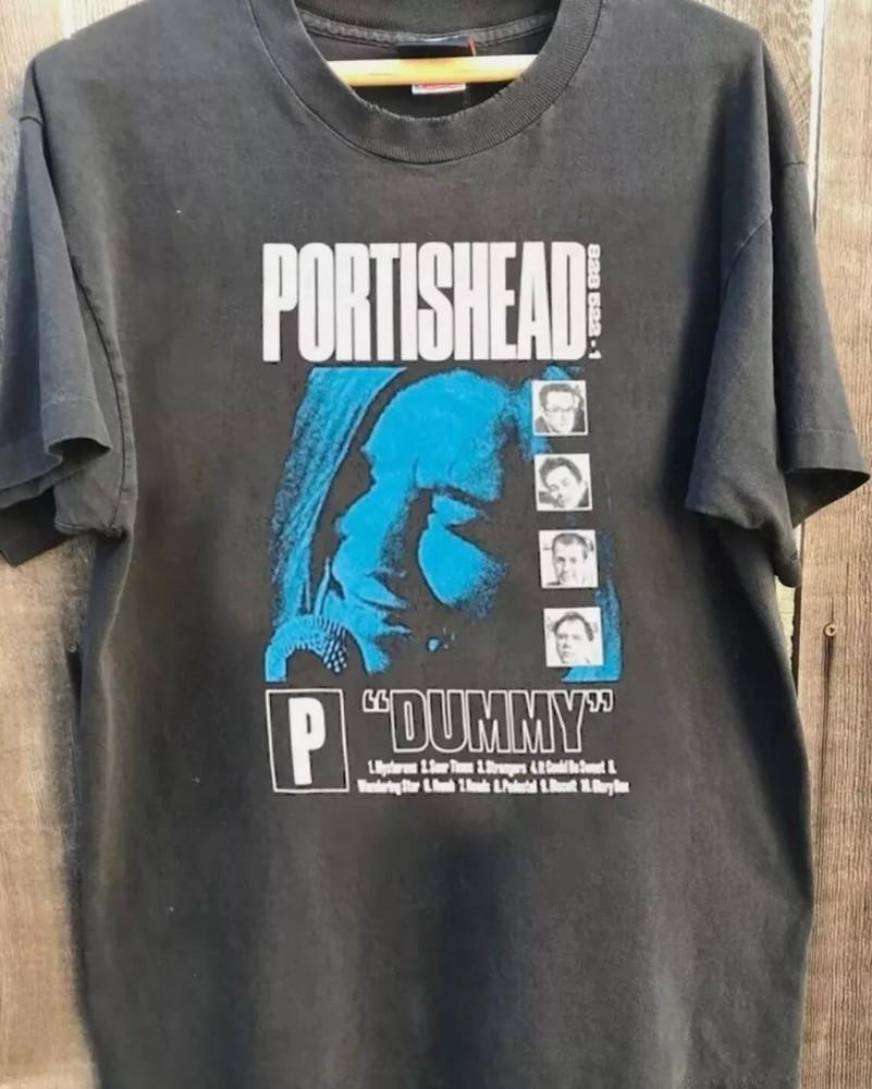 Portishead Dummy 90s Charcoal Short Sleeve Unisex T Shirt Classic Style
