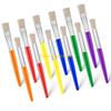 W89C Colorful Paint Brush for Student Acrylics Oil Gouache Watercolor Painting