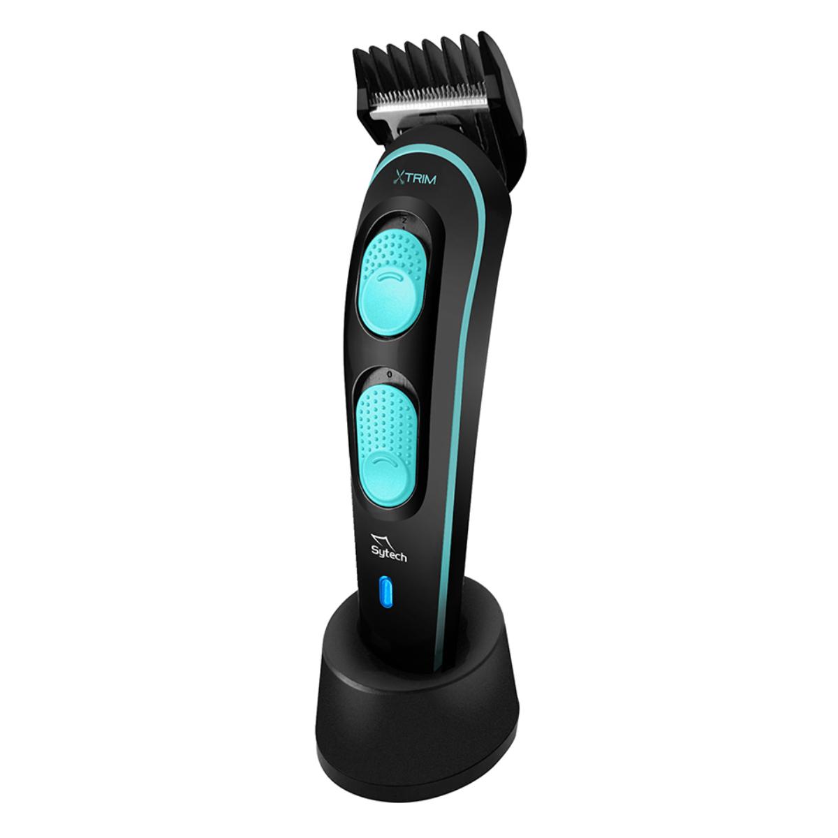 Tondeuse à cheveux électrique, rechargeable, base de chargement, 4 peignes