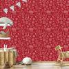 Wallpaper School Supplies Red, Red Center 50x1000