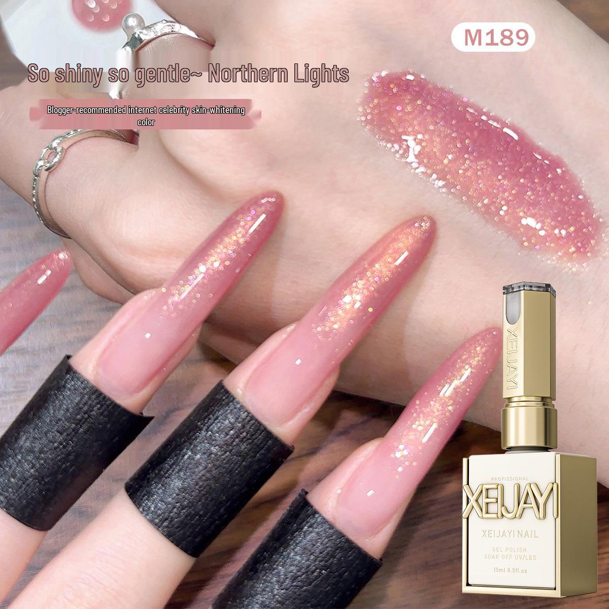 

Arctic Aurora 2025 Flash Whitening Gel Polish - Popular Salon Light Therapy Color