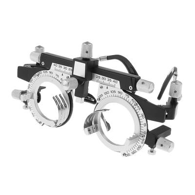 Skúšobný rám kovových optických okuliarov Nastaviteľný skúšobný rám medzipupilárnej vzdialenosti