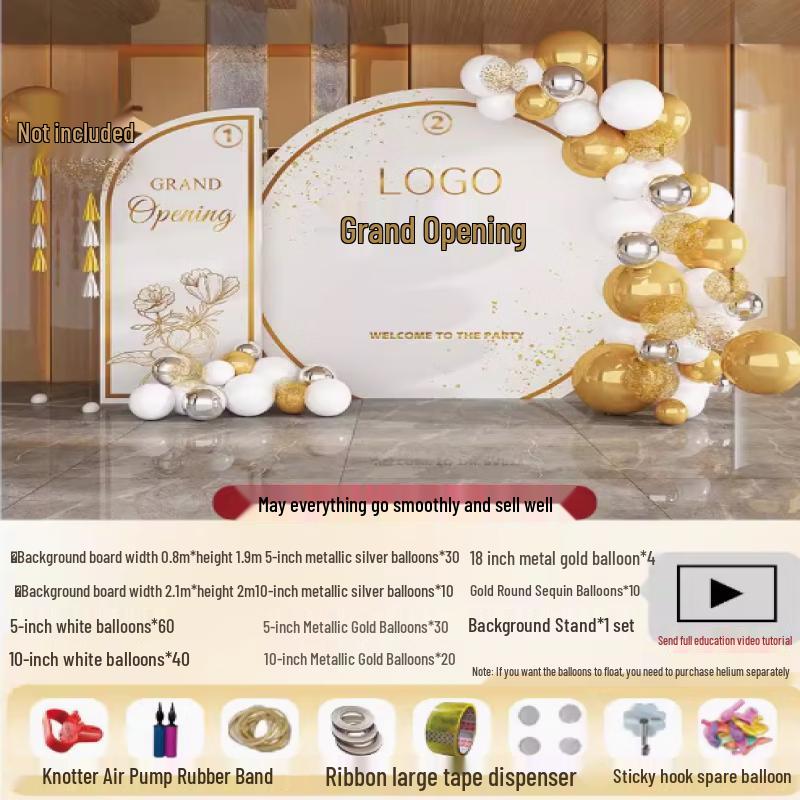 Handun Grand Opening Balloon Decoration Kit