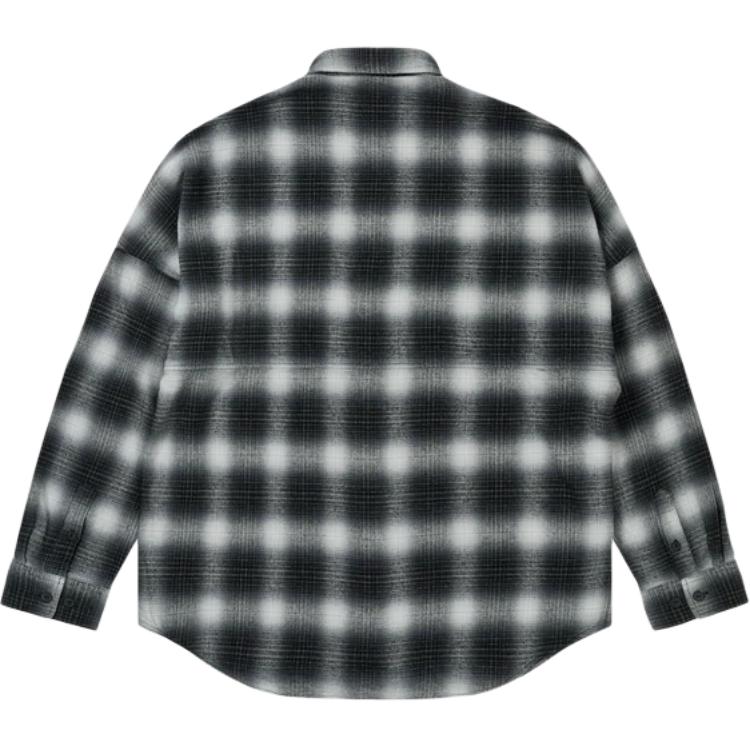 Palace X Neighborhood Collaboration Plaid Pattern Button-Up Long Sleeve Shirt Unisex shirts P29SHT020