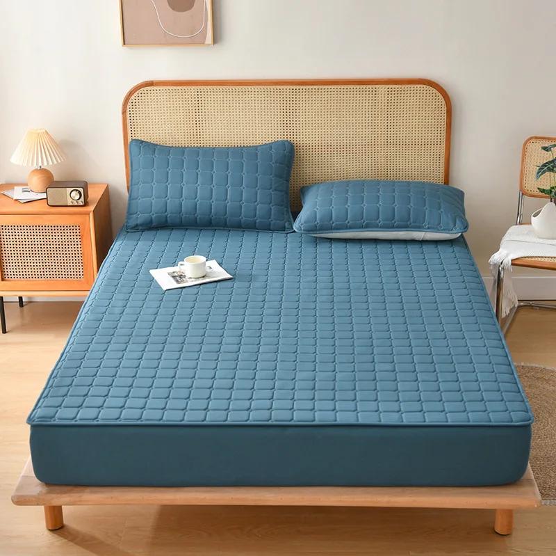 1pc Soft and Breathable Class A Maternal and Child Grade Thick Mattress Cover,100% Waterproof Mattress Protector (No Pillowcase)