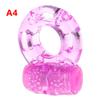 Delayed Ejaculation Cock Penis Ring Soft Silicone Adult Sex Toys Dick Penis Vibrators Ejaculation Cock Ring Vibrating For Men