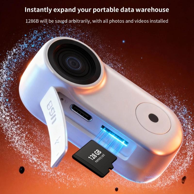 1920x1080 Camera Portable Retro Camera Video Recorder Sports Mini Camera Pocket Camera for Kids Gift Video Recording