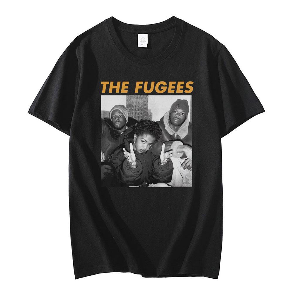 Rapper Lauryn Hill Music Album Graphic TShirt Unisexs Womens Vintage Casual Short Sleeve T Shirt Fashion Hip Hop Rock Streetwear