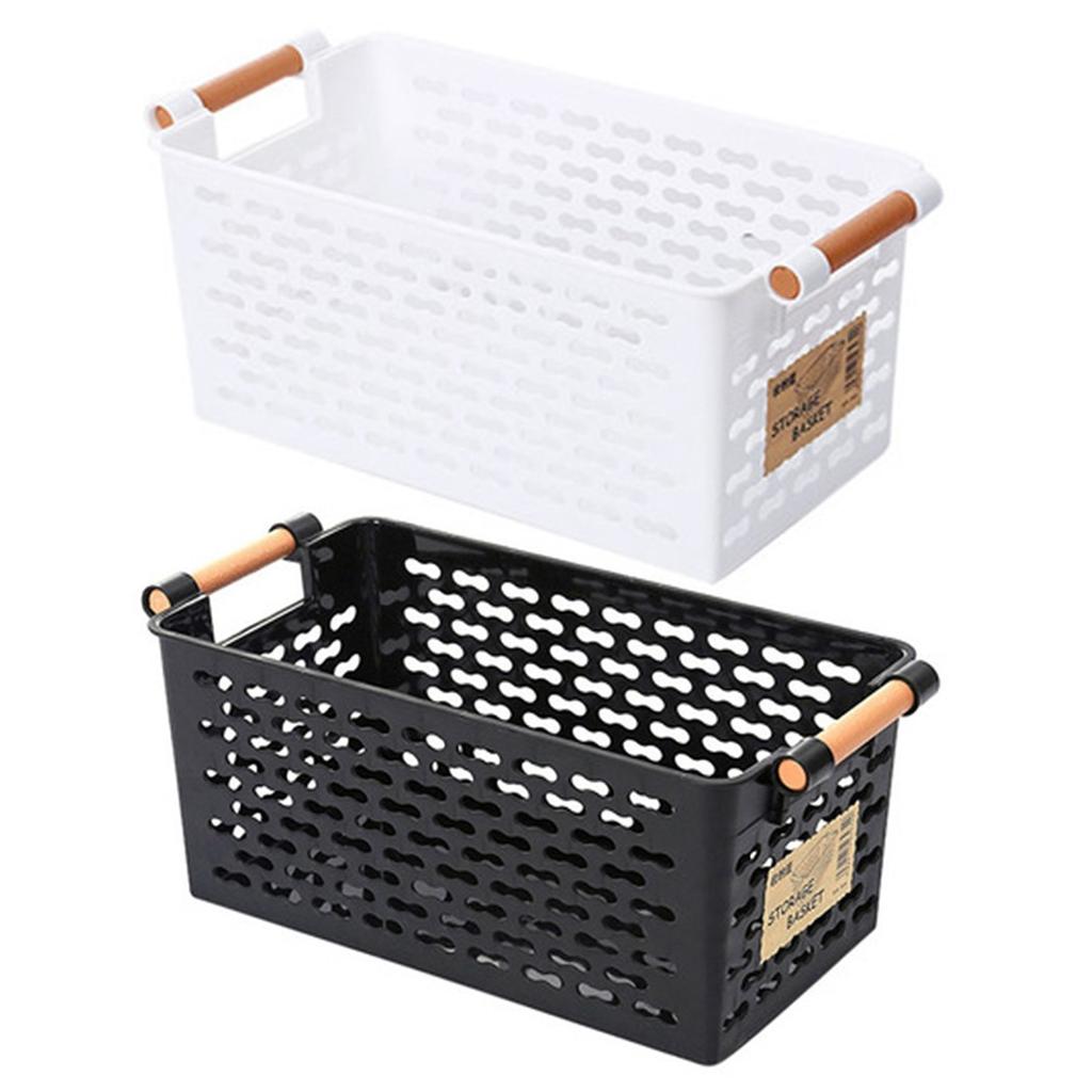 Fruit Basket Organiser Box Vegetable Plastic Office Kitchen Pharmacy Studio Baskets Home Rattan Basket Organizer