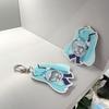 Acrylic HATSUNE MIKU Keychain Cute Anime Shaker Charm Best Friend Gift Cosplay Accessories