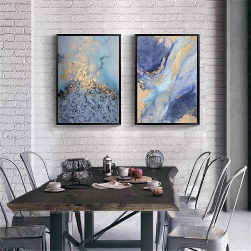Paintings for Home Room Abstract Luxury Poster Frameless Wall Art Prints Modern Home Room Decor Picture Prints No Frame