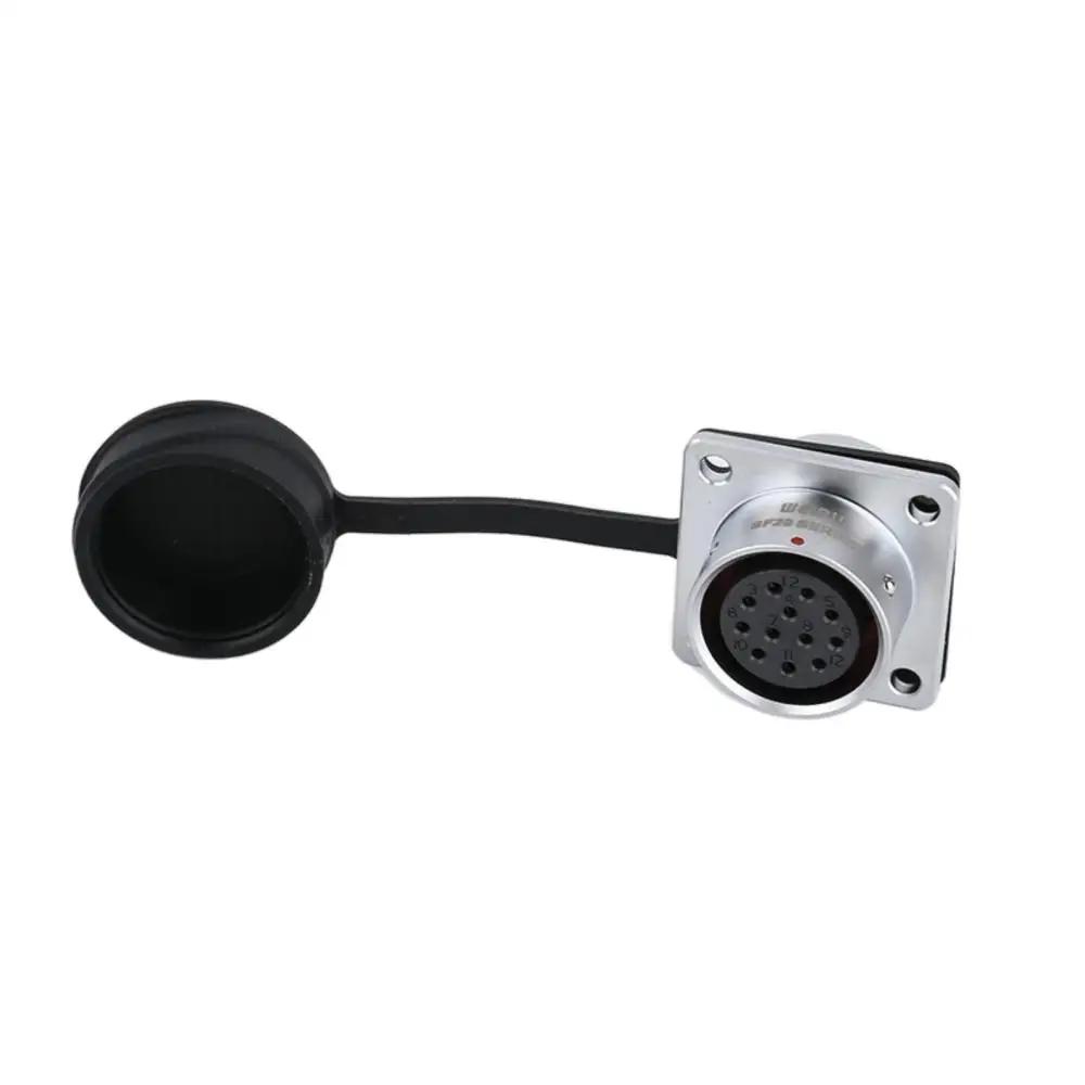 WEIPU SF20 SF2013 Female Panel socket  2 3 4 5 6 7 8 9 12 15 Pin IP67 Ourdoor Electric Aviation Connector Signal Charger Adapter