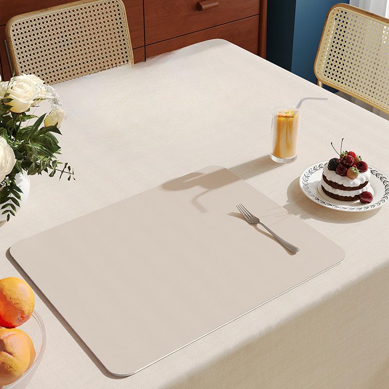 

2 шт. скандинавский коврик для стола, роскошный коврик для посуды в отеле, термоизоляционный нескользящий коврик для миски, домашний обеденный коврик для тарелок 30x40cm