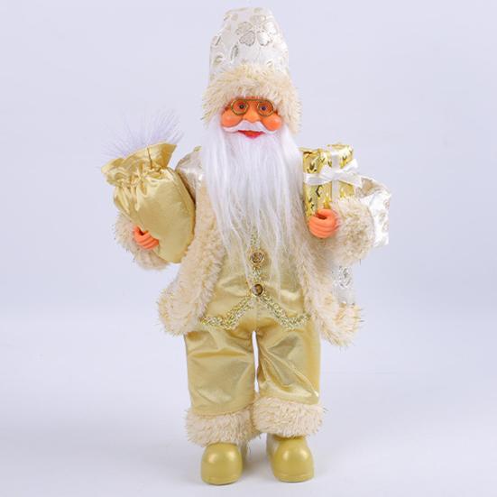 Weihnachten Weihnachtsmann Puppe Ornamente Niedliche Realistische Weihnachtsmann Figur Festliche Feiertagsdekoration für Zuhause Küche Hotel