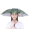 Foldable Outdoor Umbrella Hat Women Men Fishing Headwear Sun Cap Camping Fishing Headwear Cap Beach Head Hats