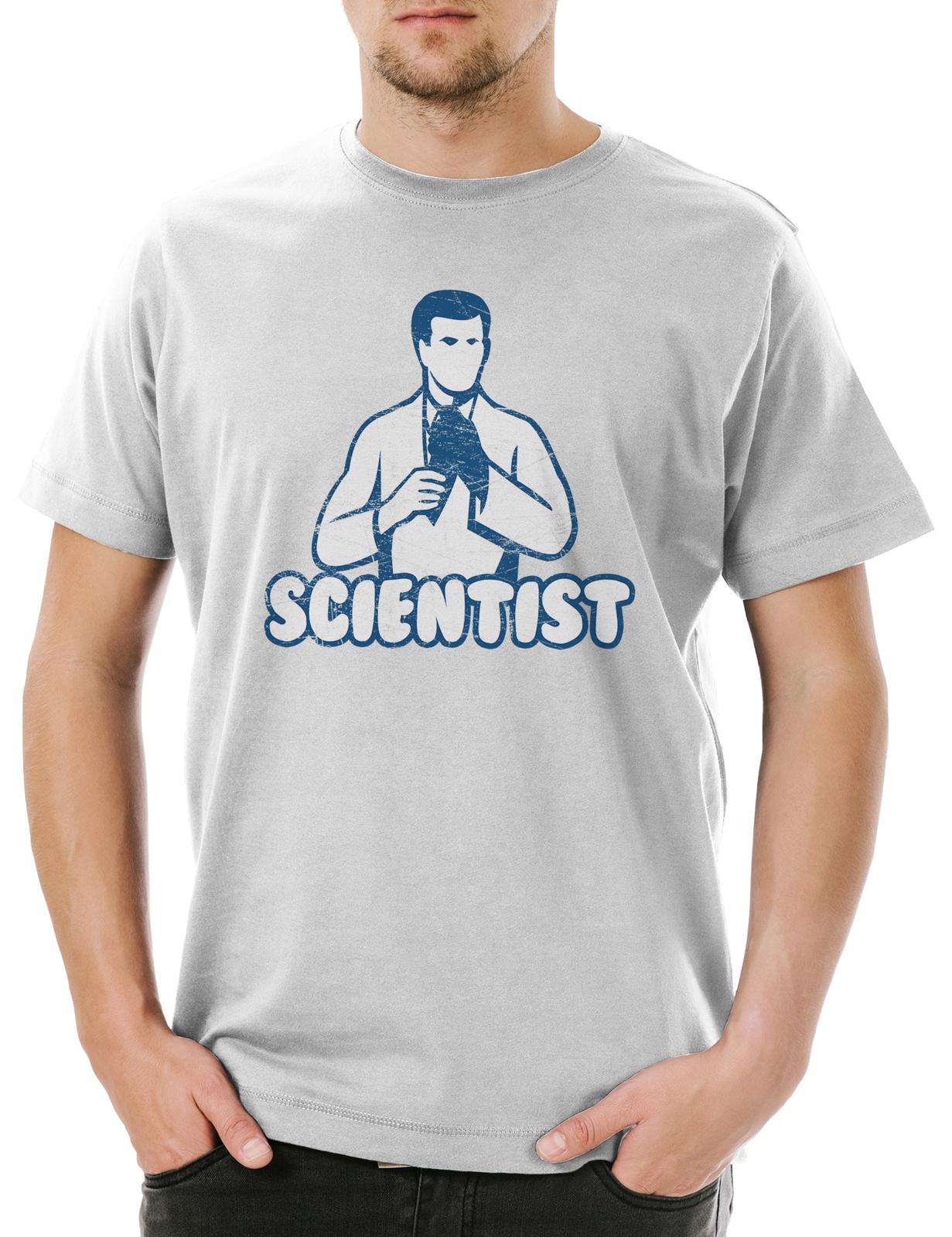 Scientist II Herren T-Shirt Wissenschaft Wissenschaftler Professor S