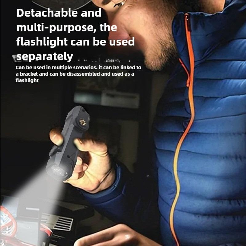 Ear Clip Headlights Waterproof Flashlight with Motion Sensor LED Headlights Suitable for Fishing Hiking Running and Cycling