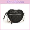 Kids Love Heart Chain Crossbody Bag With Pu Material For Toddler Daily Use