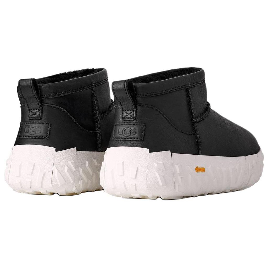 UGG Cl Ultra Mini Wrap Tech Fashion Comfortable Versatile Simple Classic Short Snow Boots Men Boots Black 1171215-BKJ