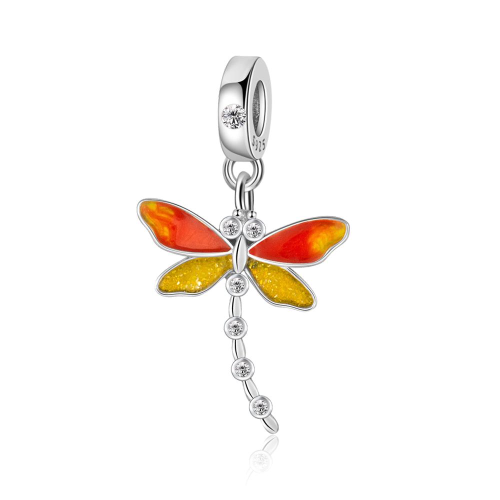 Brilliant Copper Butterfly Elephant Owl Firefly Salamander Pendant Fit Diy Bracelet Necklace Zoo Souvenir Gifts