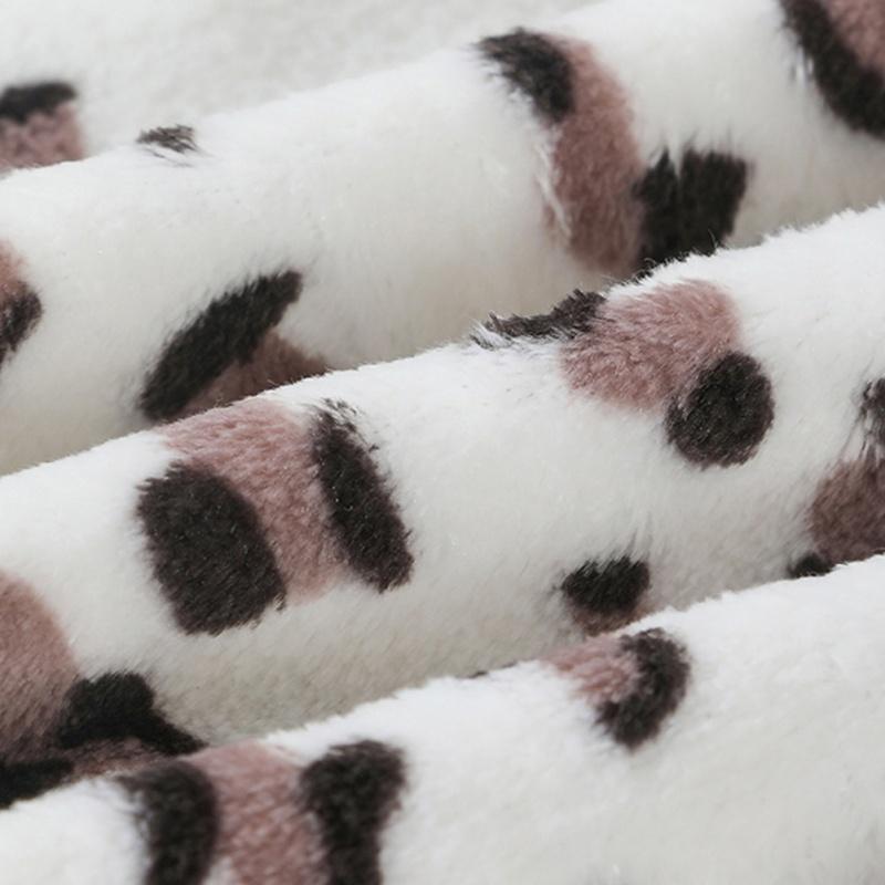 Dětská mikina Dětská mikina s kapucí z korálového sametu s leopardím potiskem