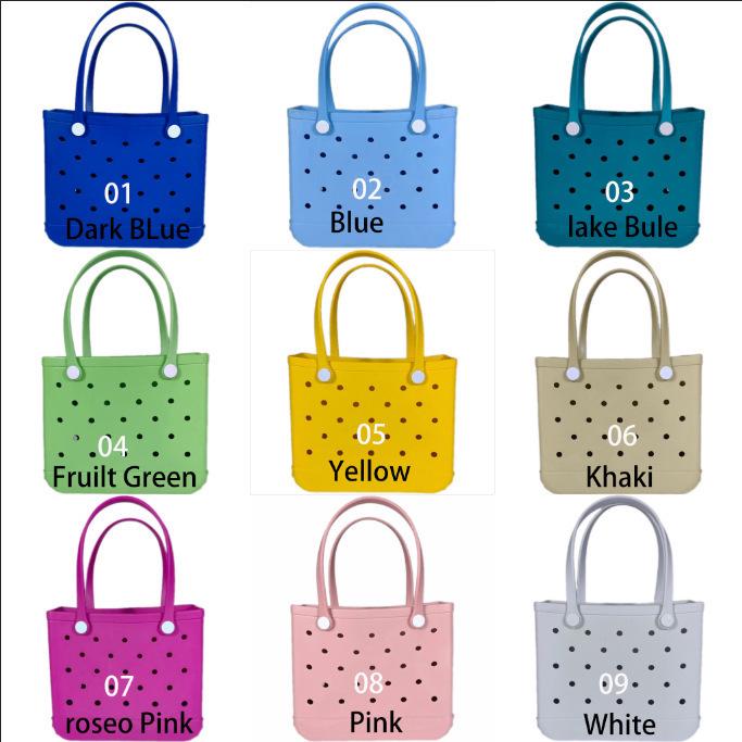 EVA Beach Bag: Waterproof, Easy To Clean, Large Capacity Outdoor Tote