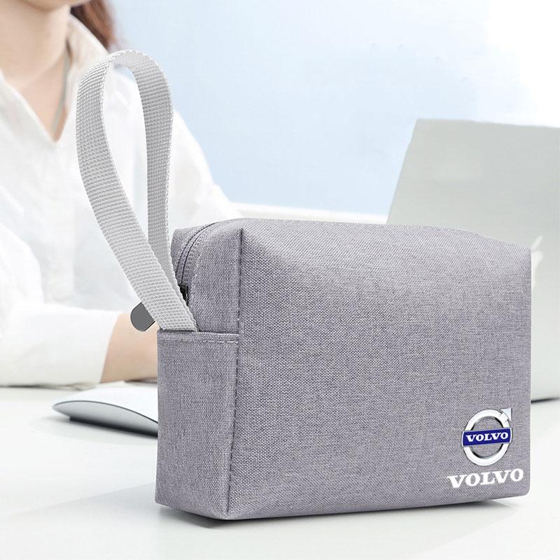 Car Organizer Universal Storage Bag Pocket Auto Organizer for Volvo XC60 S90 XC90 S60 XC40 V60 V90 S40 Volvo C40 C70 Accessories
