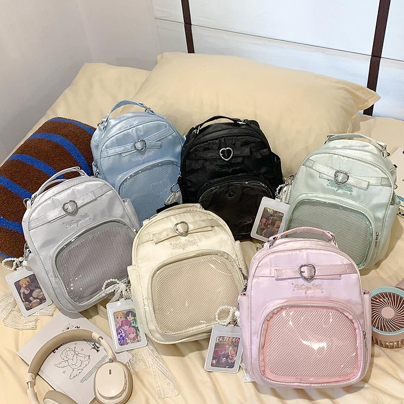 Japanese Ba Chi Pain Bag Women's Second Dimensional Backpack Large Capacity Multi-purpose Shoulder Crossbody Bag Bag Female Student Commuter