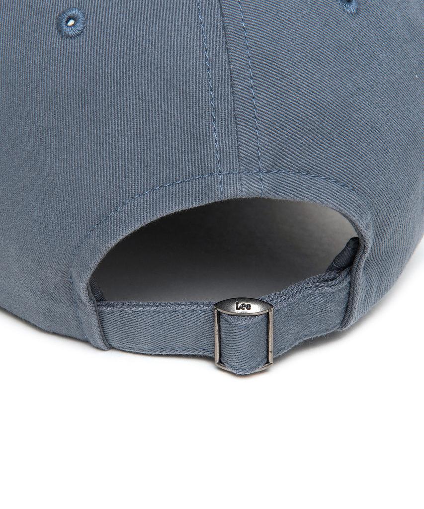 LEE Small Twitch Logo Cotton Curve Ball Cap Blue