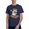 1 Piece Cute Novelty 100 Cotton Tshirt Smores Tops Tees For Unisex
