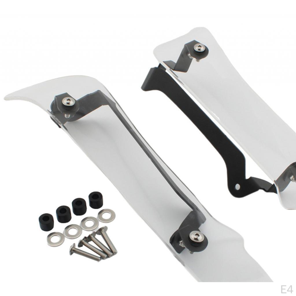 2 Pieces Fairing Air Deflector Wing Easy to Install Replace Parts Motorcycle Side
