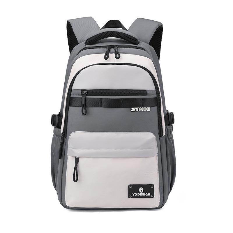 Primary School Backpack, Spine Protection, 3-6 Grade Children s Backpack, Large Capacity, Junior High School Backpack серый