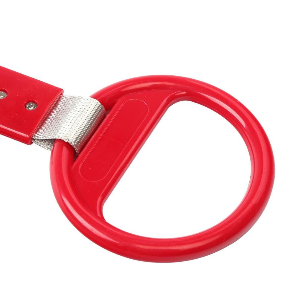 Warning Round Car Hand Pull Ring Plastic Round Rear Bumper Warning Ring  Auto Decoration