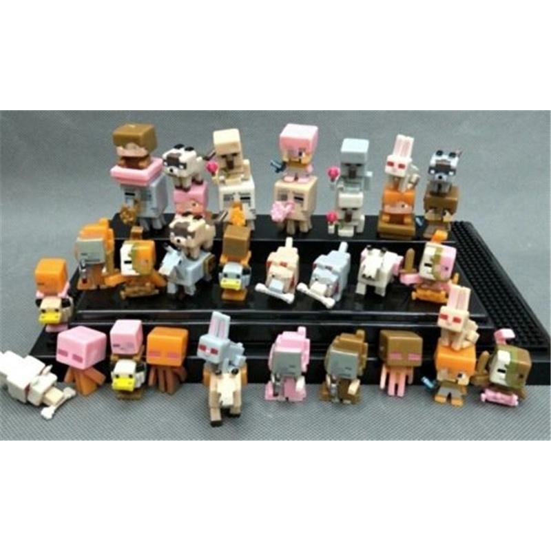 Buy 36pcs/lot Kids Toys Minecraft Characters Mini Action Figure